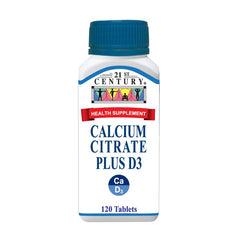 21st Century Calcium Citrate Plus D3 Tablet