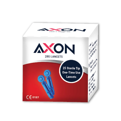 Axon Blood Glucose Test Strip + Lancets (GS501)