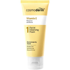 Cosmoderm Vitamin E Facial Cleansing Foam