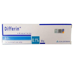 Differin (Adapalene) 0.1% Gel