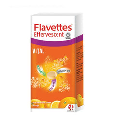 Flavettes Vital Effervescent Tablet (Orange)