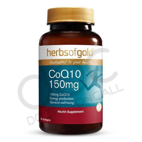 Herbs of Gold CoQ10 150mg Capsule