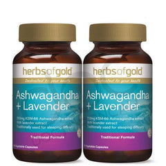 Herbs of Gold Ashwagandha +Lavender Capsule