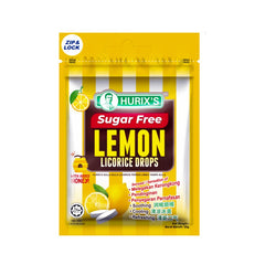 Hurix's Sugar Free Lemon Licorice Drops