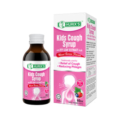 Hurix's Kids Cough Syrup with Ivy Leaf Extract + Mixed Berries