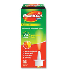 Rhinocort 64mcg Aqua Nasal Spray
