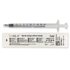 Sol-M  Syringe (Luer Slip) 100s