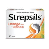 Strepsils Orange with Vitamin C Lozenges