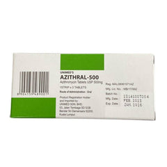 Azithral 500mg Tablet
