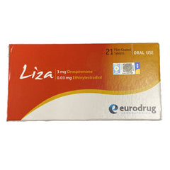 Liza 30mcg/3mg Tablet