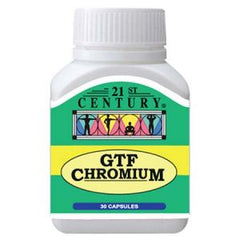 21st Century GTF Chromium 200mcg Capsules