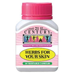21st Century Herbs For Your Skin Capsule