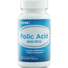 GNC Folic Acid 800mcg Tablet