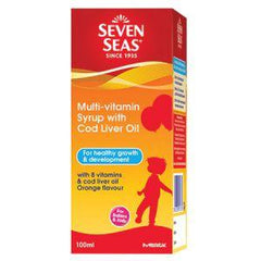 Seven Seas Kids Multivitamin Syrup with Cod Liver Oil