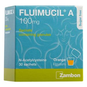 Fluimucil A 100mg For Oral Solution