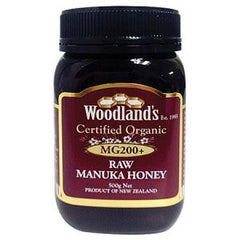 Woodlands Organic Manuka Honey mg200