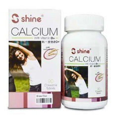 Shine Calcium 300mg with Vitamin D 100IU Plus Chewable Tablet