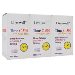 Live-well Time C 500mg Tablet