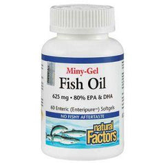 Natural Factors Fish Oil Miny Gel Capsule
