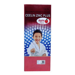 Ceelin Zinc Plus Syrup (Apple Flavour)