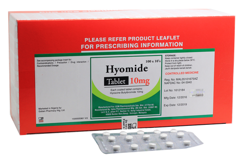 Hyomide 10mg Tablet