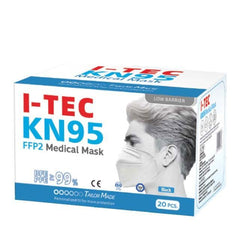 I-TEC KN95 FFP2 Medical Mask (Black)