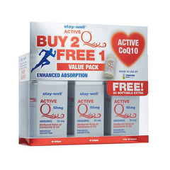 Stay-Well Active Q 50mg Softgel