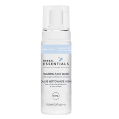 Herbal Essentials Foaming Face Wash With Ginger & White Lily Extracts