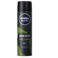 Nivea (Men) Deep Black Charcoal Amazonia Body Spray