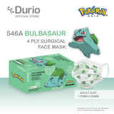Durio 546A Pokemon Adult 4 Ply Surgical Face Mask 40s