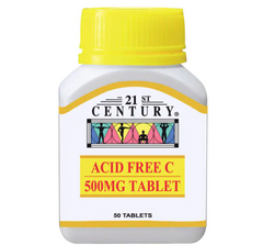21st Century Acid Free C 500mg Tablet