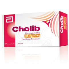 Cholib 145/20mg Tablet