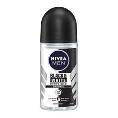 Nivea (Men) Invisible Black & White Roll On