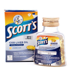 Scott's Pure Cod Liver Oil Capsule