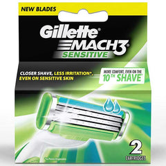 Gillette Mach3 Sensitive 2 Cartridges