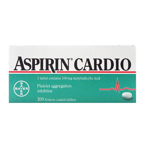 Aspirin Cardio 100mg Tablet