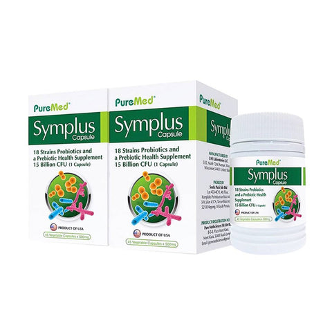 Puremed Symplus Prebiotic + Probiotic Capsule