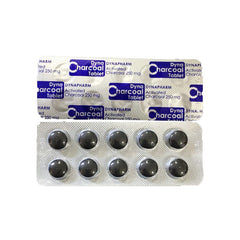 Dyna Charcoal 250mg Tablet