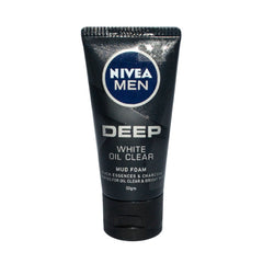Nivea (Men) Deep White Oil Clear Mud Foam