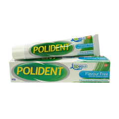 Polident Adhesive Cream Flavour Free