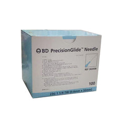 BD PrecisionGlide 23G 1 1/4 (0.6mm x 32mm) Needle
