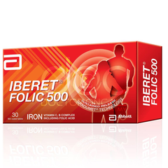 Abbott Iberet Folic 500mg Tablet