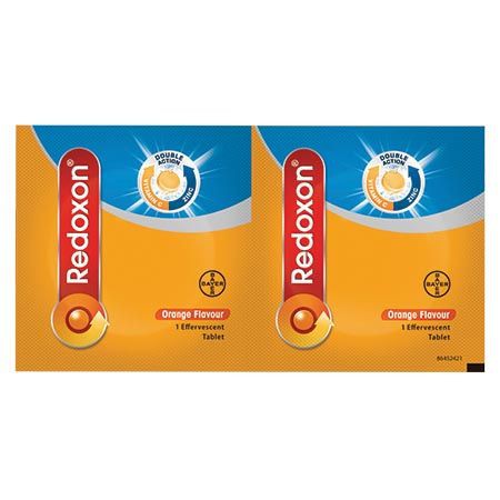Redoxon Double Action Vitamin C+Zinc Effervescent Tablet (Orange)