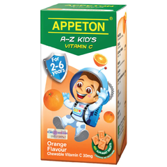 Appeton A-Z Kid's Vitamin C 30mg Tablet 100s