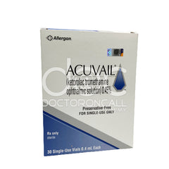Acuvail Opthalmic Solution 0.4ml