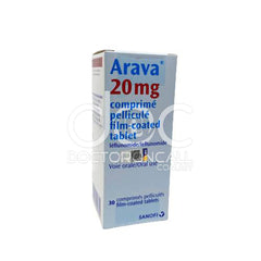 Arava 20mg Tablet