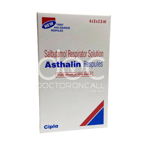 Cipla Asthalin 2.5mg/2.5ml Respules