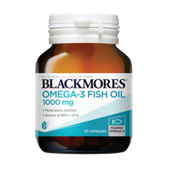 Blackmores Omega-3 Fish Oil 1000mg Capsule