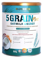 Biogreen Five Grain Oatmilk Energy