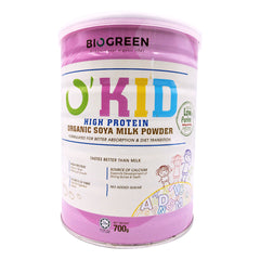 Biogreen O Kid High Protein Organic Soya Milk Powder + Premium